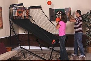 Electronic Indoor Basketball Hoop Sportscraft Brand