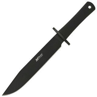M Tech Fixed Blade Bowie Knife Classic Black: Sports