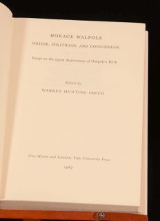 1967 Horace Walpole Writer Politician Connoisseur 250th Anniversary