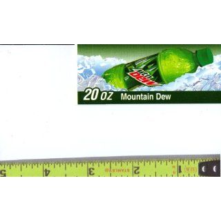Magnum, Small Rectangle Size Mt. Mountain Dew Bottle on