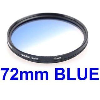NEEWER® 72MM Clear to Blue Gradiant Lens Filter for ANY