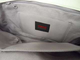 Hobo International White Leather Shoulder Bag Purse Medium