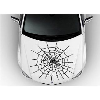 Hood Auto Car Vinyl Decal Stickers Abstract  Creepy Spider