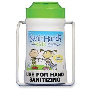Unimed Sani Hands Kids Gel Wipes, White/green Health