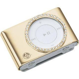 Gilty Couture 14k Gold plated Bezel Faceplate with Clear