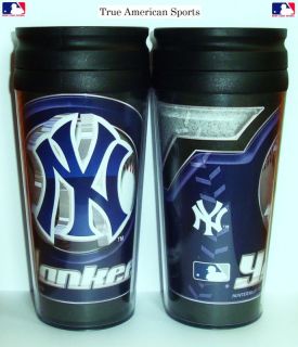 Yankees New York 16oz Travel Mug Hot or Cold New B