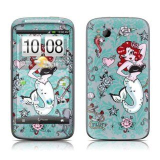 Molly Mermaid Design Protective Skin Decal Sticker for HTC