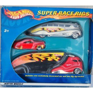 Hot Wheels Super Race Rigs Toys & Games