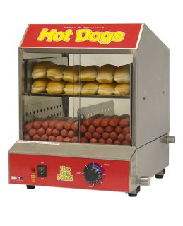 Hot Dog Steamer Commercial Cooker 60048 Dog Pound Bun Warmer Machine