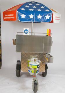 New York City Style Hot Dog Cart