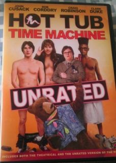 Hot Tub Time Machine DVD 2010 Unrated New