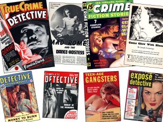  and Crime Pulps Classic Collection 190 Vintage Magazines on DVD