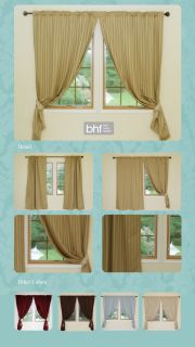 Hotel Collection Stripe Insulated Thermal Blackout Curtain 84L 1Set