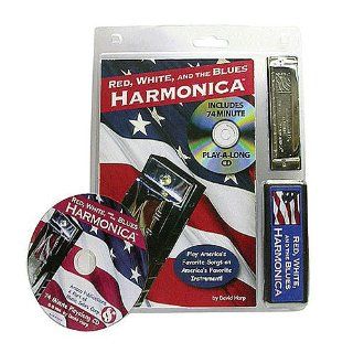 Red, White, and the Blues Harmonica   Book/CD/Harmonica
