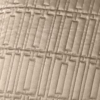 HOTEL COLLECTION Wide Stripe Quilted QUEEN Coverlet & Standard Shams