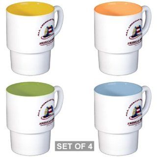 Stackable Coffee Mugs (4) All American Outfitters