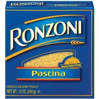 Ronzoni Pastina, 12 Ounce (Pack of 15) Grocery & Gourmet