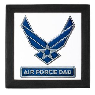 Keepsake Box Black Air Force Dad 