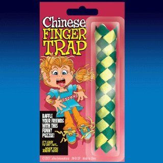 Chinese Finger Traps Carded (12 Pack) 