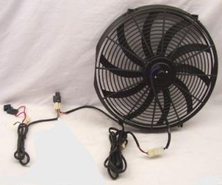 12V EZZ Electric Fan Wiring Harness Relay for Sensor HX