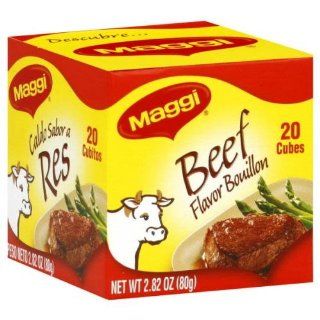 Maggi Bouillon Cube Beef 20Ct 2.82 OZ (Pack of 24) 