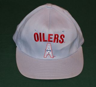 Vintage NFL Houston Oilers Snapback Hat Cap