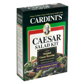 Cardini Caesar Salad Mix, 4 Ounce Boxes (Pack of 12) 