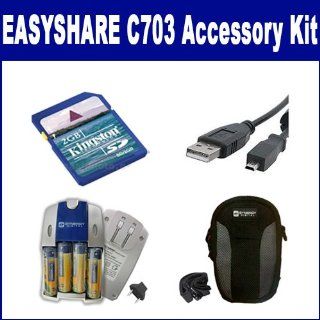 Kodak EASYSHARE C703 Digital Camera Accessory Kit includes