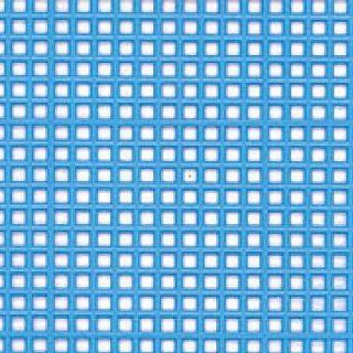 12 Pieces 7 Count Bright Blue Plastic Canvas Sheets: Arts