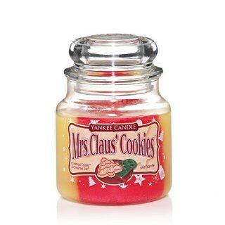 Yankee Candle Mrs. Claus Cookies Swirl Jar Candle Home