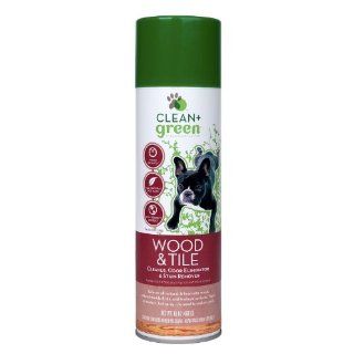 Clean + Green Wood and Tile Pet Odor and Stain Remover for