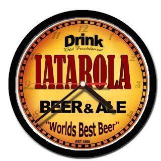 IATAROLA beer and ale cerveza wall clock 