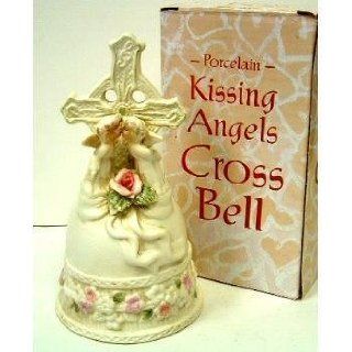 Kissing Angels/Cross Porcelain Bell Case Pack 48