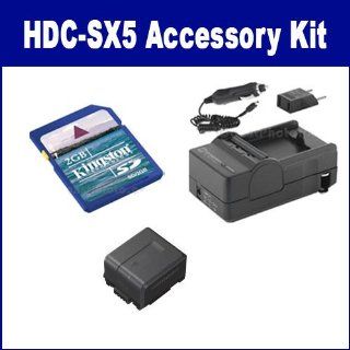Panasonic HDC SX5 Camcorder Accessory Kit includes: SDM