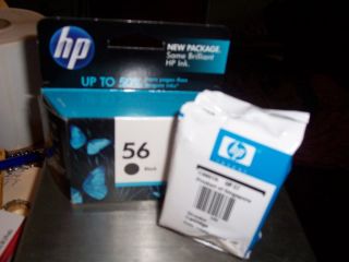 HP 56 & 57 INK CARTRIDGES BLACK & COLOR  NEW   GENUINE