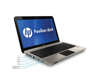 HP Dm4 2195us i5 Turbo Boost tech 4gb 500gb fingerprint reader Hdmi 14