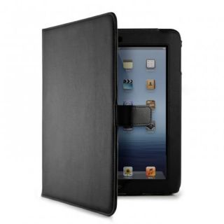 Morfica iPad 4 Leather Style Case Black