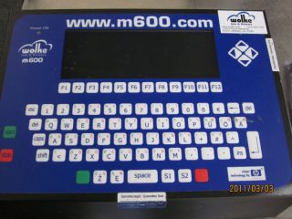 Wolke M600 Hi Res HP Ink Jet Carton Barcode Printer