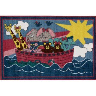 Roule Fun Time Collection NoahS Ark 31X47 Inch Kids Area