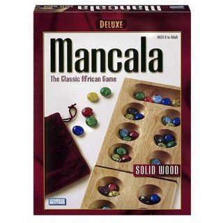 Premier Solid Wood Mancala by Hasbro: Toys & Games