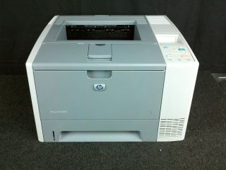 HP LaserJet 2420dn Laser Printer Network Duplex Page Count 6136
