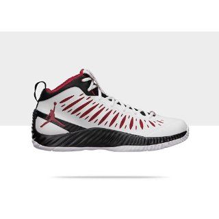  Air Jordan Super.fly White/gym Red Black 528650 101 Sz 10.5 Shoes