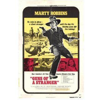 Guns of a Stranger Poster 27x40 Marty Robbins Chill Wills