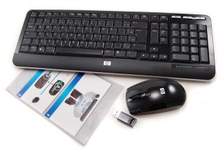 HP Wireless USB Brazilian Keyboard & Mouse Combo Model KG 0851 505143