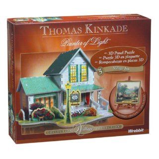 3D Thomas Kinkade Village Inn Puzzle 28pc Toys & Games