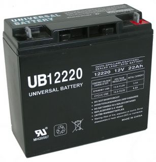 2yr Warranty Bonus UPG HR22 12 Battery 22 Amp Hour 12 Volt Kit