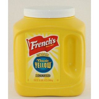 Frenchs 105 Oz Classic Yellow Mustard 4/Case Grocery