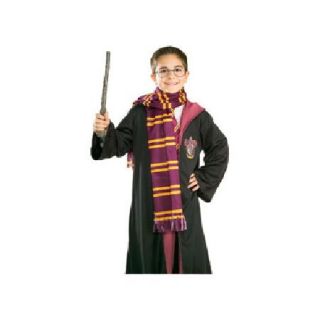 Harry Potter House of Gryffindor Colors Crest Basic Costume Scarf New