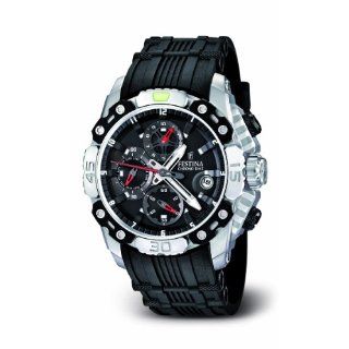 Festina Mens Tour de France F16543/3 Black Rubber Quartz Watch with