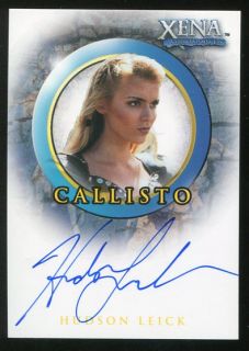Xena Season 6 Autograph A7 Hudson Leick as Callisto Card